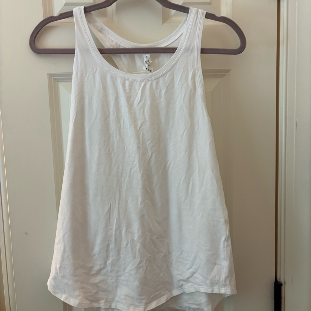 Lululemon white tank